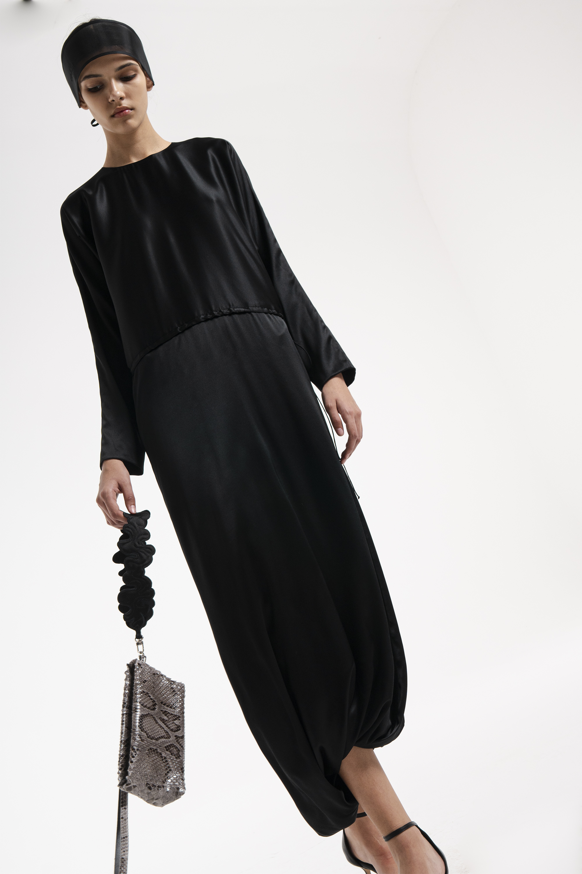Python clutch bag